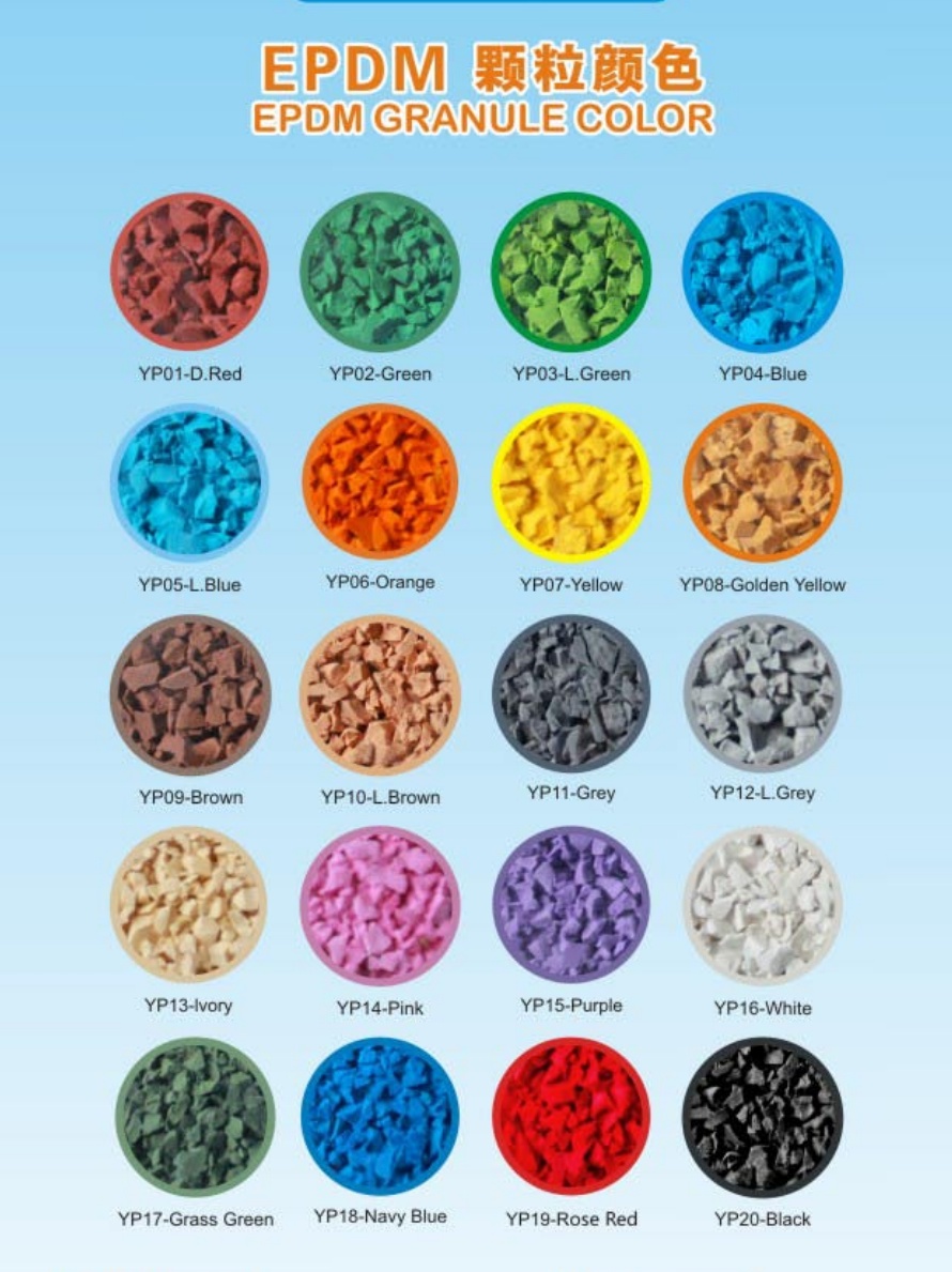 Jual EPDM Granule Warna